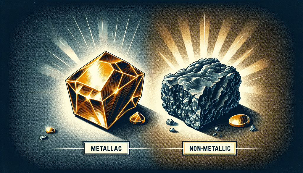 Comparing The Chemical Properties Of Metallic And Non-metallic Minerals