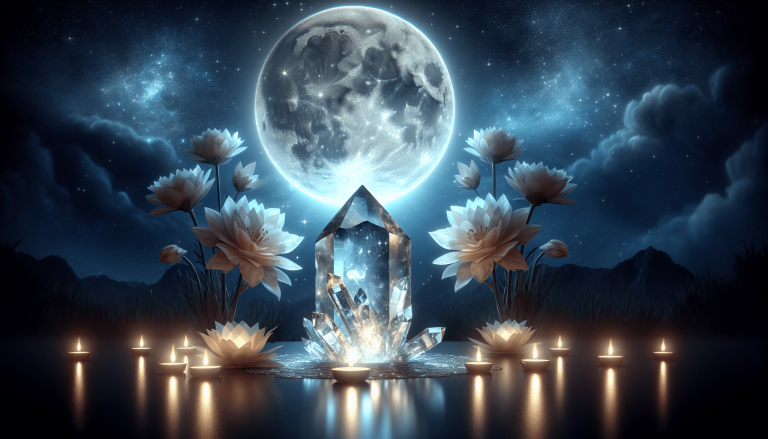 How To Cleanse Your Energy With Moonlight And Crystals