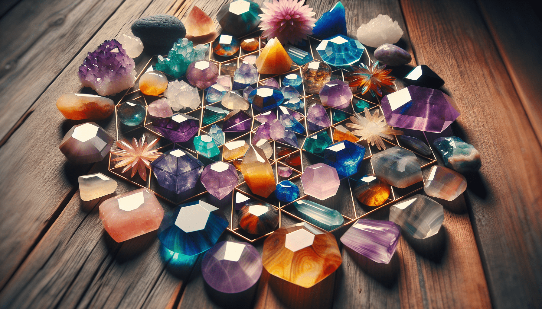 How To Create A Crystal Grid For Energy Cleansing